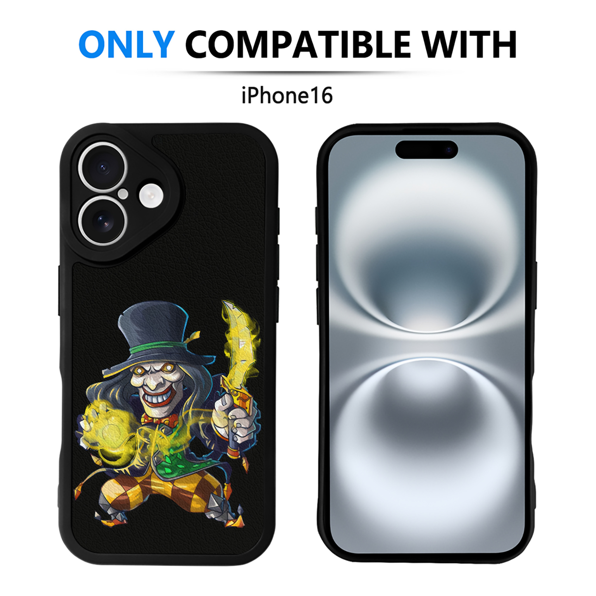 （画像用） リーグ・オブ・レジェンド League of Legends LOL 【iPhone 16シリーズ対応】シリコンスマホケース（レザー調） 材質：シリコン